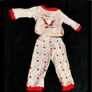 18 inch doll Christmas pajamas